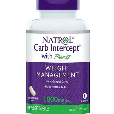 Natrol Carb Intercept with Phase 2 - 60 vcaps