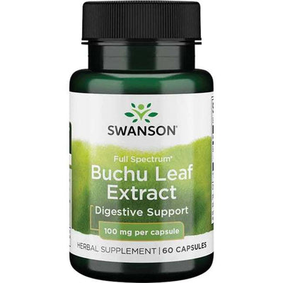 Swanson Full Spectrum Buchu Leaf Extract, 100mg - 60 caps