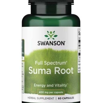 Swanson Full Spectrum Suma Root, 400mg - 60 caps