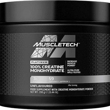 MuscleTech Platinum 100% Creatine Monohydrate - 200 grams