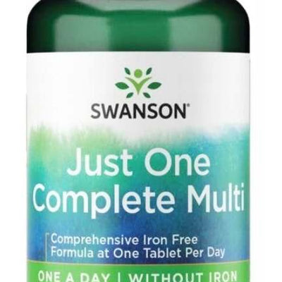 Swanson Just One Complete Multi without Iron - 130 tablets