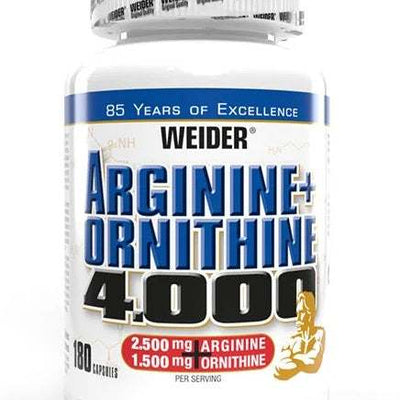 Weider Arginine + Ornithine 4000 - 180 caps