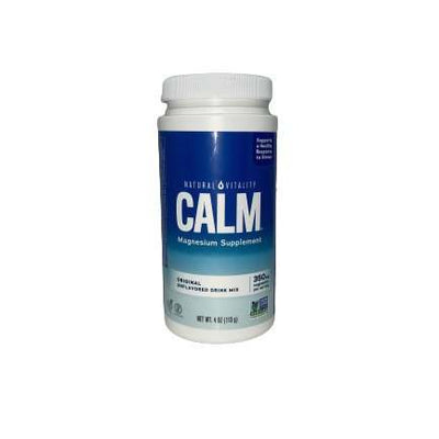 Natural Vitality Calm Magnesium Powder, Unflavoured - 113 grams