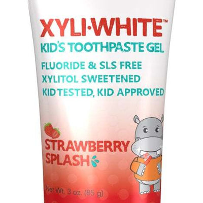 NOW Foods XyliWhite Kids, Strawberry Splash - 85 grams