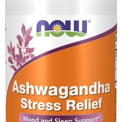 NOW Foods Ashwagandha Stress Relief - 60 vcaps