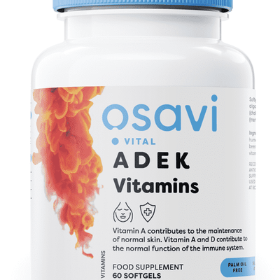Osavi ADEK Vitamins - 60 softgels