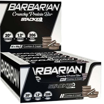 Stacker2 Europe Barbarian, Cookies & Cream - 15 x 55g
