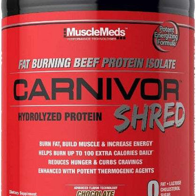 MuscleMeds Carnivor Shred, Chocolate - 988 grams