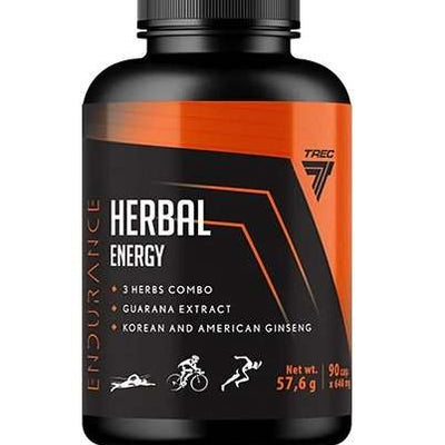 Trec Nutrition Herbal Energy, Endurance - 90 caps
