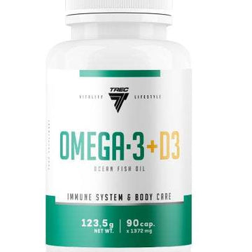 Trec Nutrition Omega-3 + D3 - 90 caps