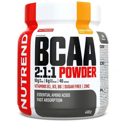 Nutrend BCAA 2:1:1 Powder, Mango Sorbet - 400 grams