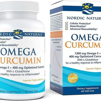 Nordic Naturals Omega Curcumin, 1200mg - 60 softgels