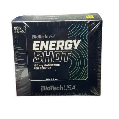 BioTechUSA Energy Shot, Lemon - 20 x 25 ml.