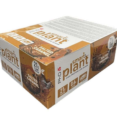 PhD Smart Bar Plant, Salted Caramel - 12 x 64g
