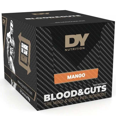 Dorian Yates Blood and Guts Sachets, Mango - 20 x 19g