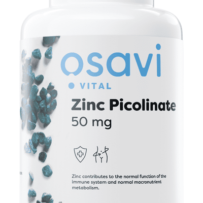 Osavi Zinc Picolinate, 50mg - 120 vegan caps