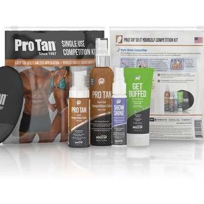 Pro Tan Single Show Competition Color Super Dark Mini Kit