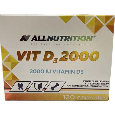 Allnutrition Vit D3 2000, 2000 IU - 120 caps