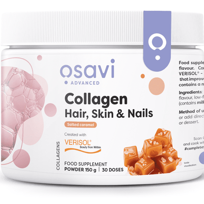 Osavi Collagen Peptides (Hair, Skin & Nails), Salted Caramel - 150 grams