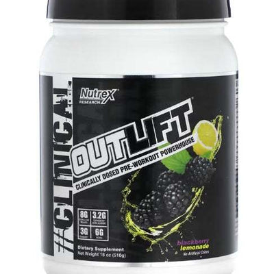 Nutrex OutLift, Blackberry Lemonade - 510 grams