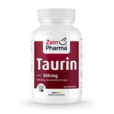 Zein Pharma Taurine, 500mg - 120 vcaps