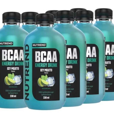 Nutrend BCAA Energy Drink, Icy Mojito - 8 x 330 ml.