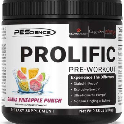 PEScience Prolific, Guava Pineapple Punch - 280 grams
