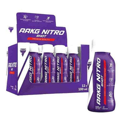 Trec Nutrition AAKG Nitro Shot, Wild Strawberry - 12 x 100ml.