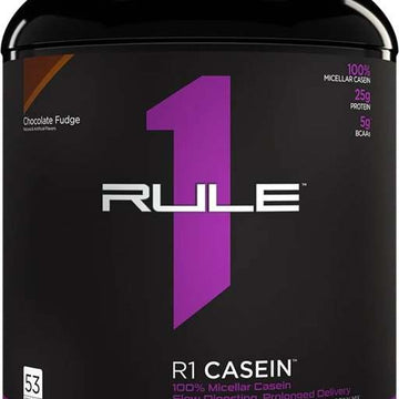 Rule One R1 Casein, Chocolate Fudge - 1800 grams