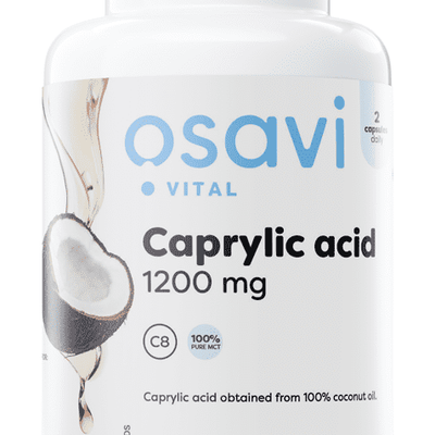 Osavi Caprylic Acid, 1200mg - 120 softgels