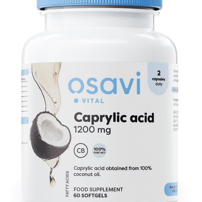 Osavi Caprylic Acid, 1200mg - 60 softgels
