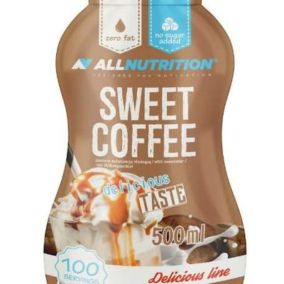 Allnutrition Sweet Sauce, Sweet Coffee - 500 ml.