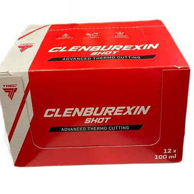 Trec Nutrition ClenBurexin Shot, Peach and Apple - 12 x 100 ml.