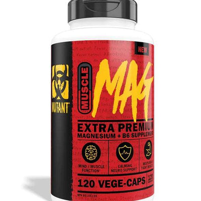 Mutant Muscle MAG Extra Premium Magnesium + B6 - 120 vcaps
