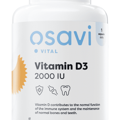 Osavi Vitamin D3, 2000IU - 120 softgels