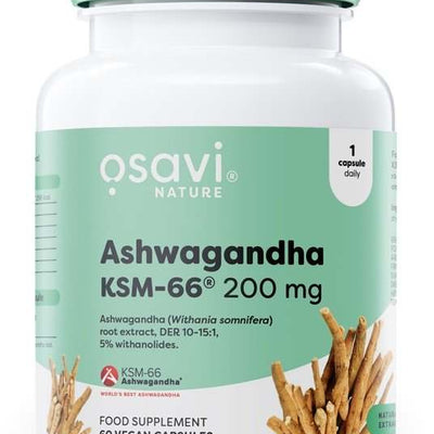 Osavi Ashwagandha KSM-66, 200mg - 60 vegan caps