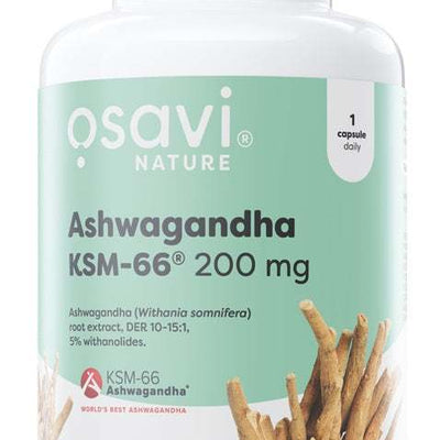 Osavi Ashwagandha KSM-66, 200mg - 180 vegan caps
