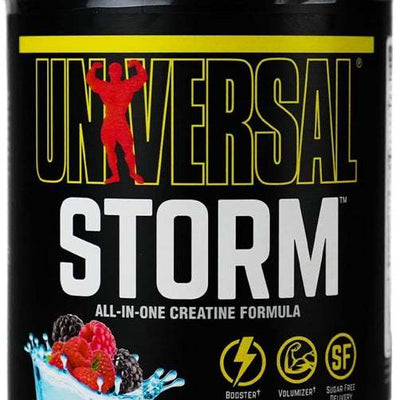 Universal Nutrition Storm, Blue Raspberry - 750 grams