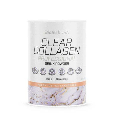 BioTechUSA Clear Collagen Professional, Peach Ice Tea - 350 grams