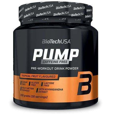 BioTechUSA Pump Caffeine Free, Lemon Ice Tea - 330 grams