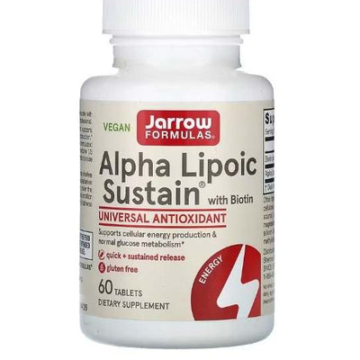 Jarrow Formulas Alpha Lipoic Sustain with Biotin - 60 tablets