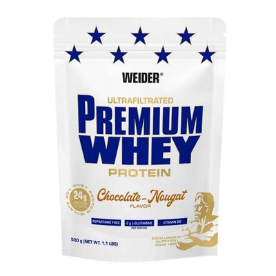 Weider Premium Whey, Chocolate Nougat - 500 grams
