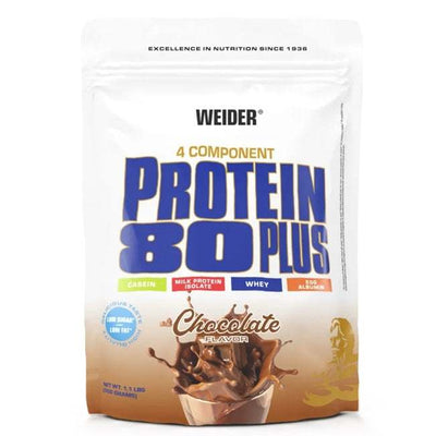 Weider Protein 80 Plus, Chocolate - 500 grams
