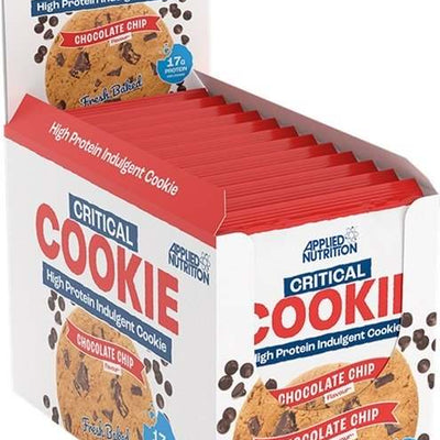 Applied Nutrition Critical Cookie, Chocolate Chip - 12 x 73g