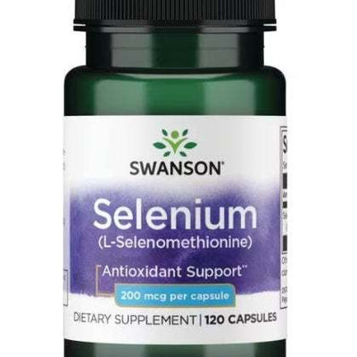 Swanson Selenium, 200mcg - 120 caps