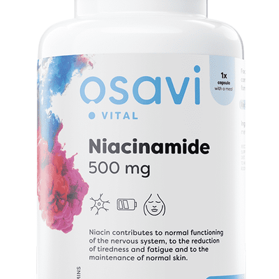 Osavi Niacinamide, 500mg - 60 vegan caps