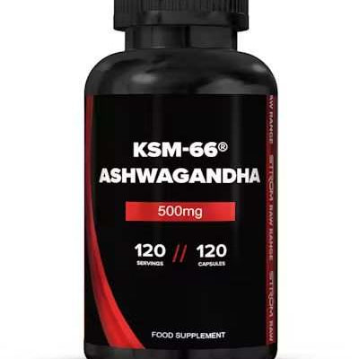 Strom Sports KSM-66 Ashwagandha, 500mg - 120 caps