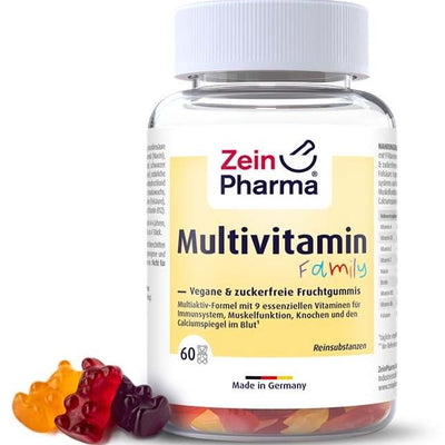 Zein Pharma Multivitamin Family - 60 gummies