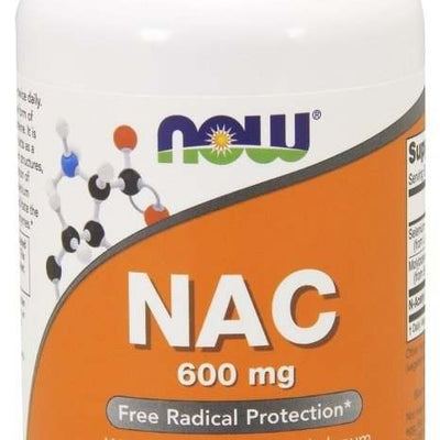NOW Foods NAC with Selenium & Molybdenum, 600mg - 100 vcaps