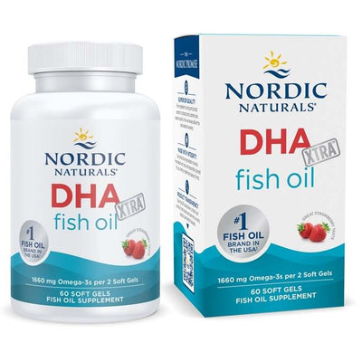Nordic Naturals DHA Xtra, 1660mg Strawberry (EAN 768990891038) - 60 softgels